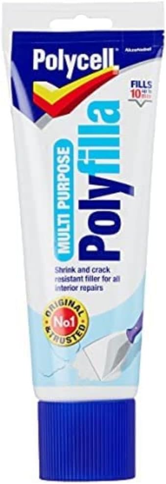 Polycell PLCMPP330GS Multi-Purpose Polyfilla Ready Mixed, 330 g , White, Packaging May Vary