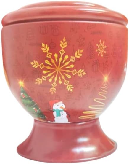 Christmas Scented Candle Gift Set for Women – 4 Pack Large 4oz Soy Wax Aromatherapy Candles in Decorative Metal Tins, Relaxing Xmas Gifts for Her, Mum, Birthday & Mother’s Day Present