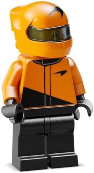 LEGO Speed Champions McLaren F1 Team MCL38 Race Car Toy with a Collectible Formula 1 Driver Minifigure - Model Kits for 10+ Year Old Boys & Girls or Adult Motorsport Fans 77251