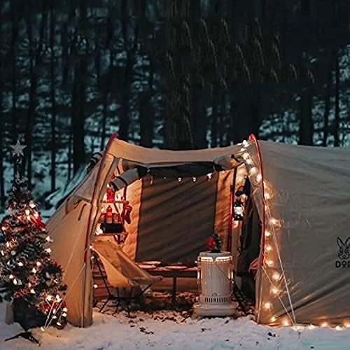 Kjzeex Globe String Lights Waterproof, 3M/10ft 20 LED Fairy Lights Plug in Powered, Perfect for Indoor and Outdoor for Garden Lights, Warm White