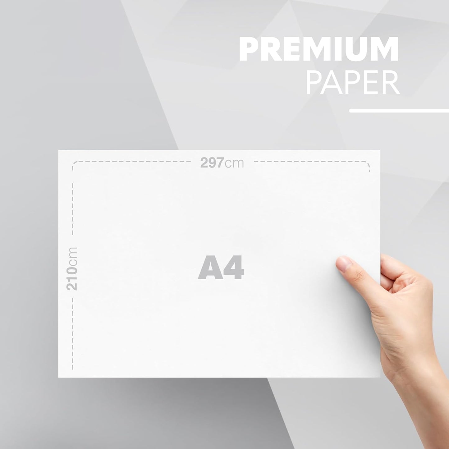 delka Multi-Purpose A4 Printer Paper, 75gsm A4 Paper, 2 Ream, 1000 Sheets, White