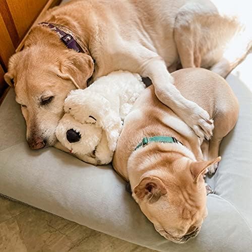 Original Snuggle Puppy Heartbeat Stuffed Dog Toy. Puppy Toy for Anxiety Relief, Calming Aid, and Comfort Toy for Behavioral Training in Golden