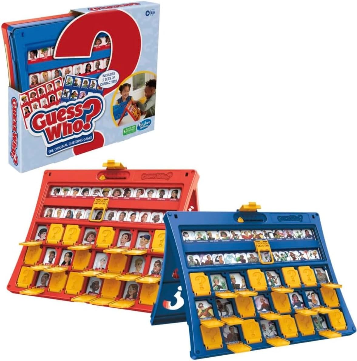 Guess Who?, Board Games for Kids, Fun Family Game for 2 Players, Party Games, Ages 6+