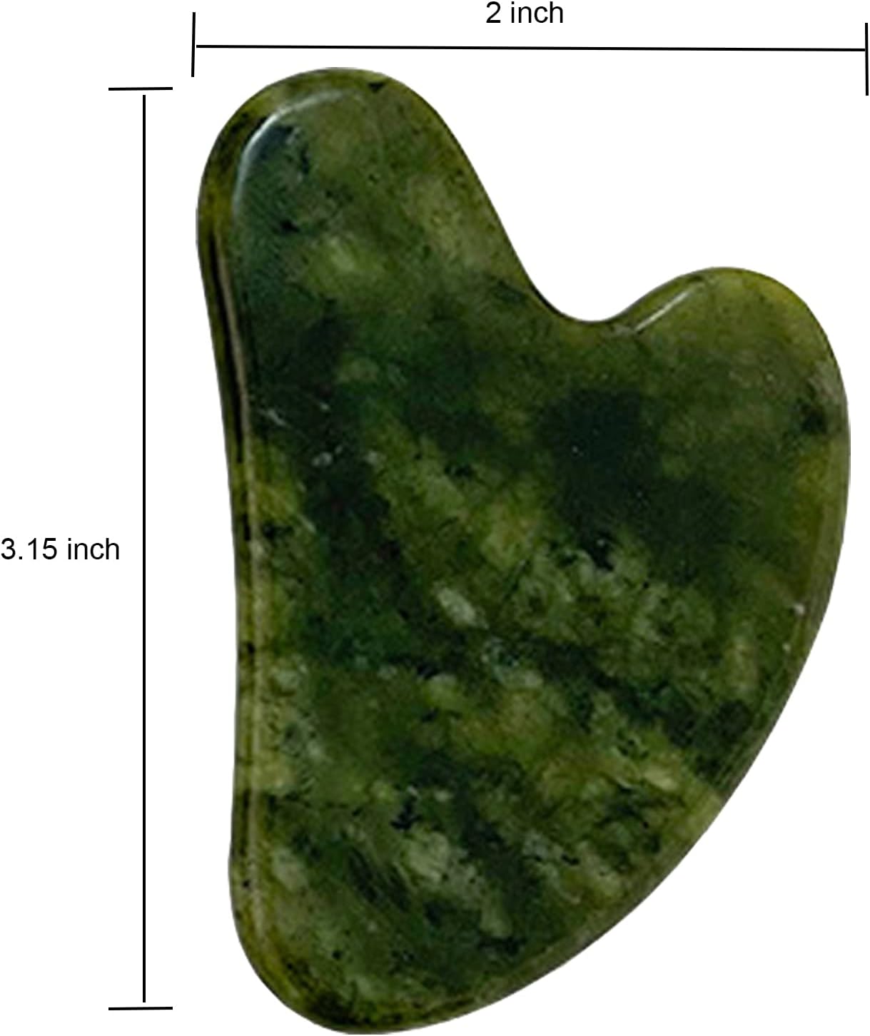 Gua Sha, Premium Gua Sha Stone, Guasha for Face Upgraded, Guasha Stone Natural Jade Stone