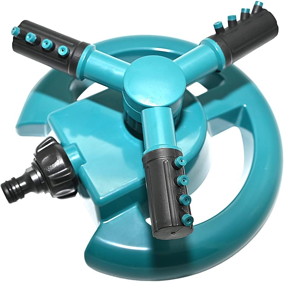 Ram® Garden Sprinkler Automatic Lawn Sprinkler 360 Degree Rotating Grass Lawn Plants Veggies Sprinkler