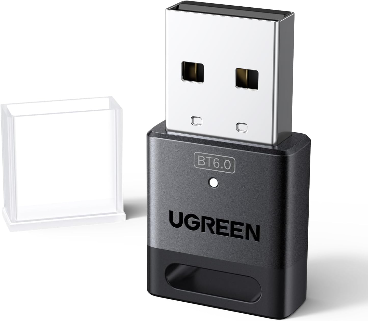UGREEN Bluetooth 6.0 Adapter PC, USB Bluetooth Dongle for PC Windows 11/10/8.1, EDR & BLE Modes, Long Range, Plug & Play, Mini-Sized, for Controller, Headphone, Keyboard, Mouse etc.