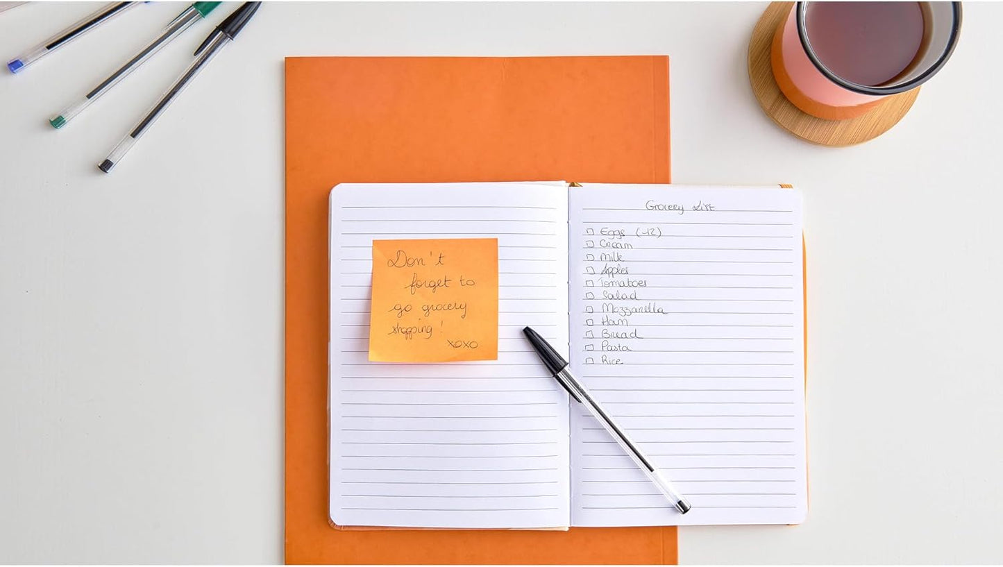 BIC Cristal Original Smudge Free Ballpoint Pens, Ideal for School, Black, Medium Point (1.0mm), Pack of 50