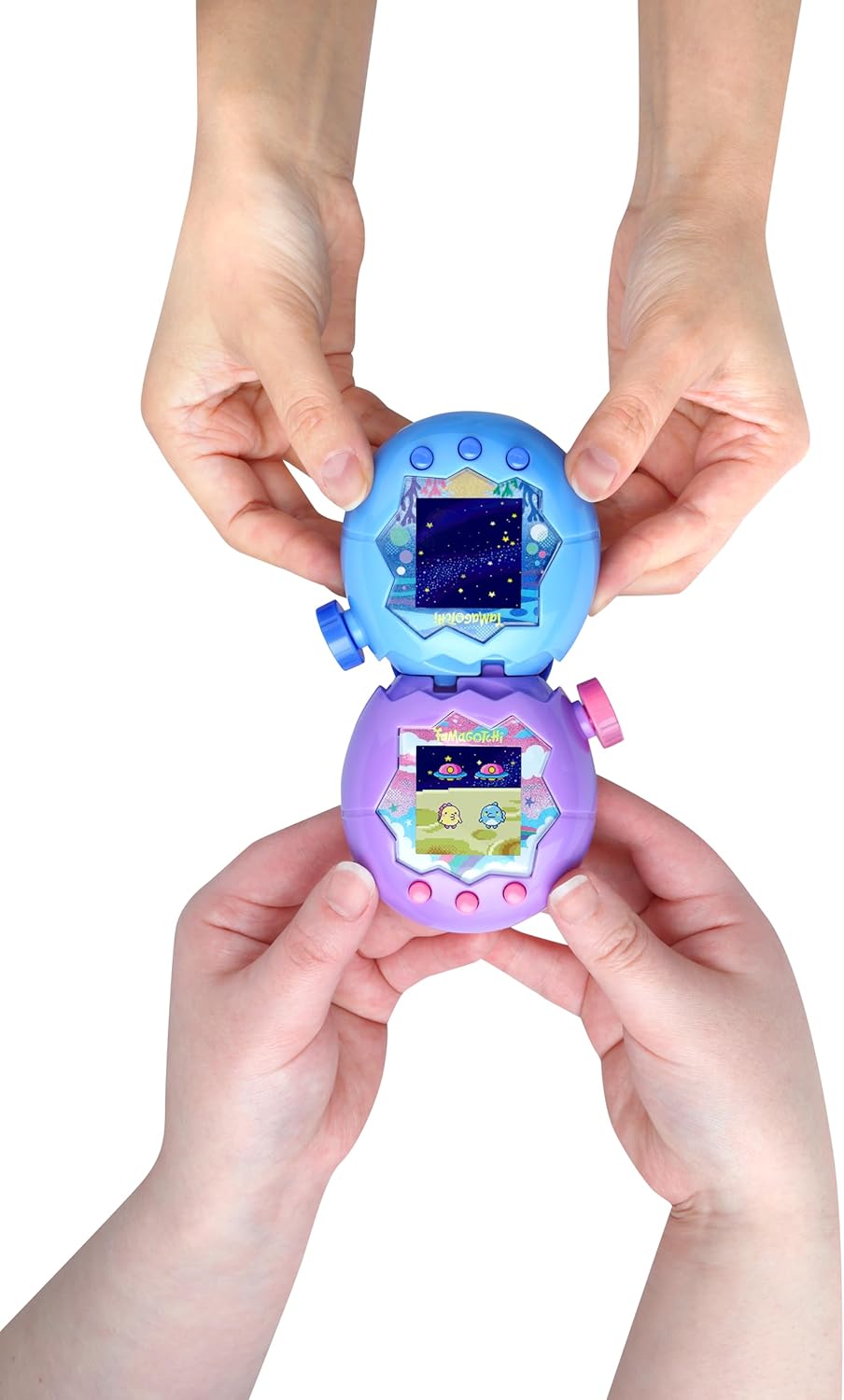 Bandai Tamagotchi Paradise Digital Pet Blue Water Shell | Evolved Electronic Pet Toy With Zooming Worlds | Tamagotchi Paradise Virtual Pets For Kids And Adults Make Fun Gifts For Girls And Boys