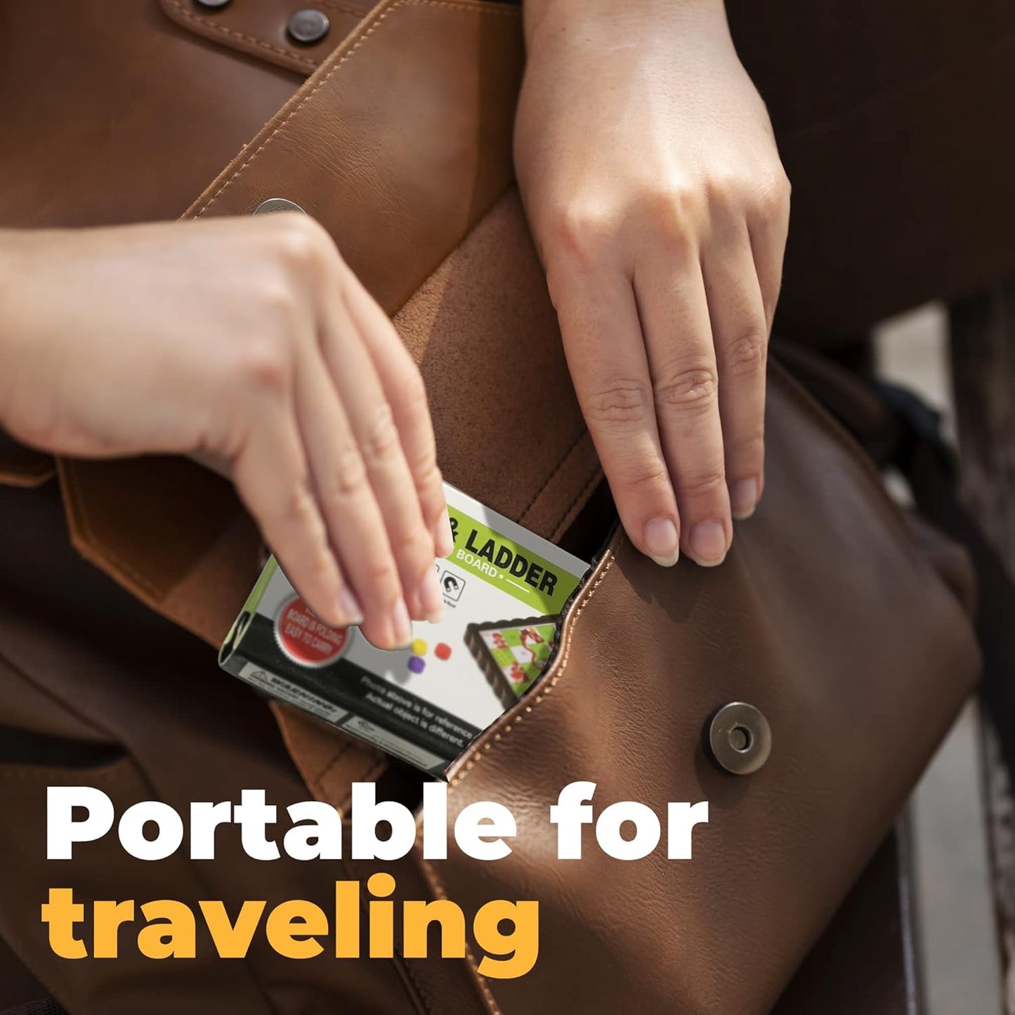 JJPRIME - Magnetic Travel Board Games Set of 4 Chess, Draughts, Ludo, Snakes and Ladders Game for Kids Travel Games For Kids On Plane | Magnetic Games For Kids Travel Chess Set Magnetic with Pouch