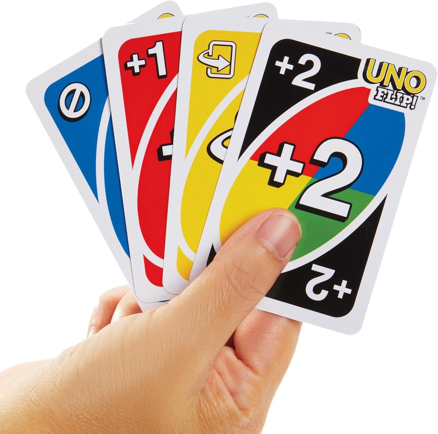 Mattel Games UNO FLIP! Family Card Game, with 112 Cards in a Sturdy Storage Tin, Makes a Great Gift for 7 Year Olds and Up, GDG37