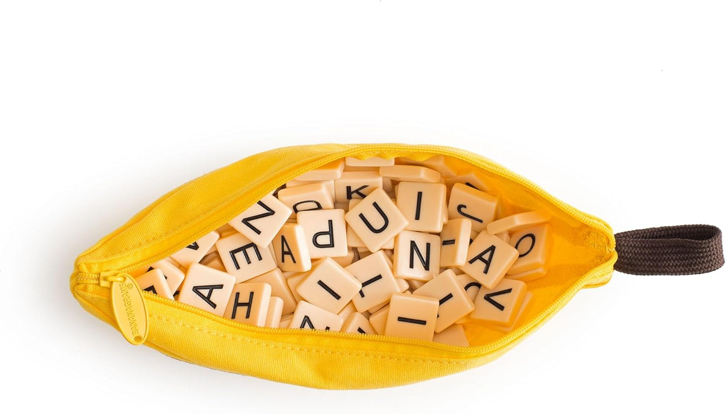 Bananagrams | Word Game | Ages 7+ | 2-6 Players | 15 Minute Playing Time, Yellow