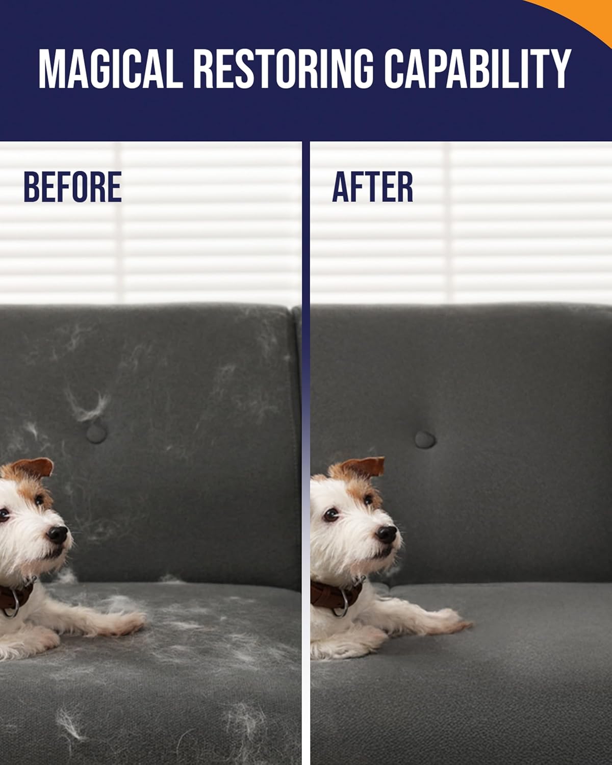 1 Pcs Double-Sided Carpet Scraper Tool & Lint Remover with Ergonomic Elegant Handle | Pet Hair Remover, Carpet Brush & Fabric Depiller for Clothes & Rugs Brush | Perfect for Homes, Cars & Workspaces