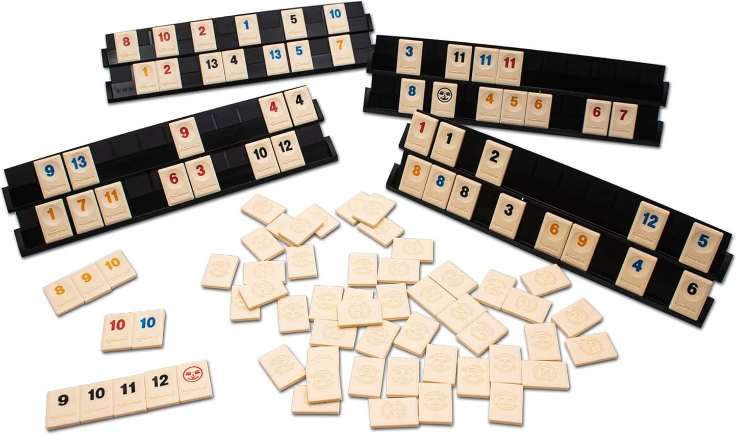 Rummikub IDEAL Classic Game: Brings People Together | Family Strategy Games | For 2-4 Players | Ages 7+
