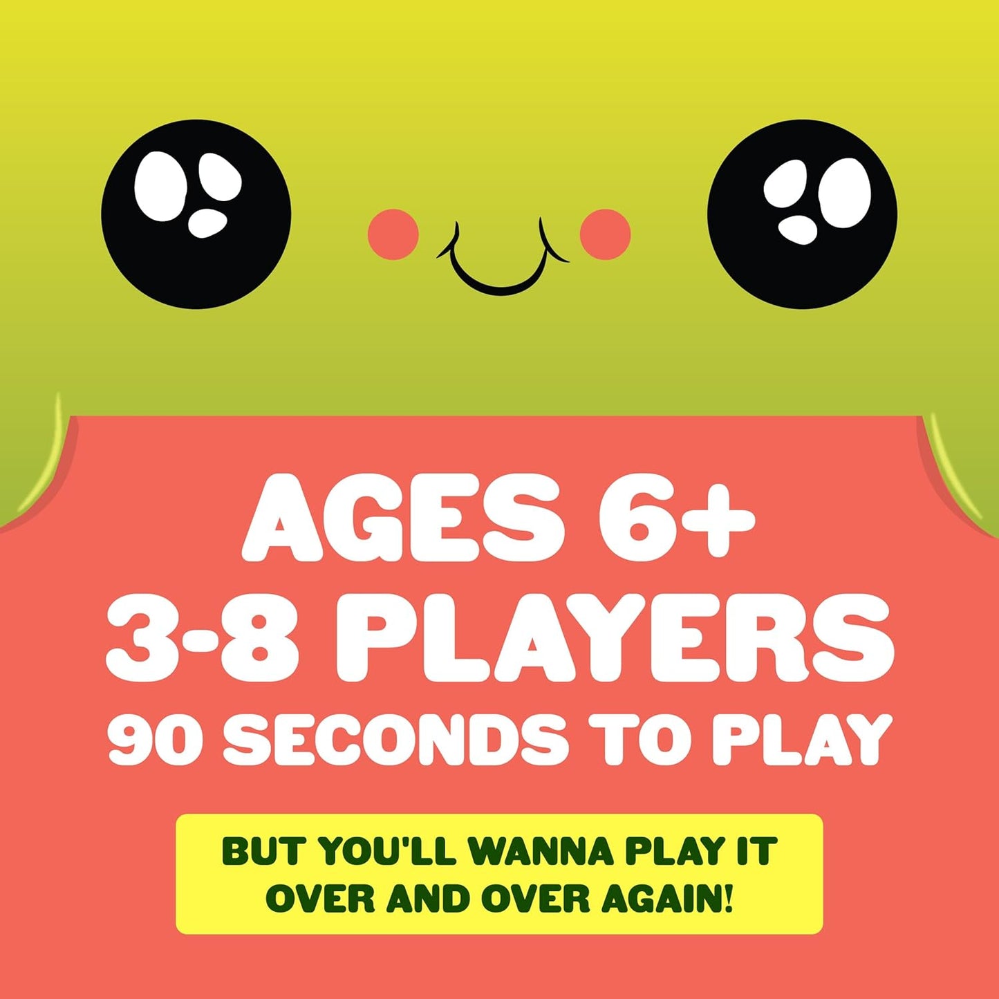 Exploding Kittens Happy Salmon - 3-8 Players - Ages 6+ - 90 Second Rounds - Easy to Learn Quick Matching Card Game - Ideal for Party, Family Game Night, Kid and Adult