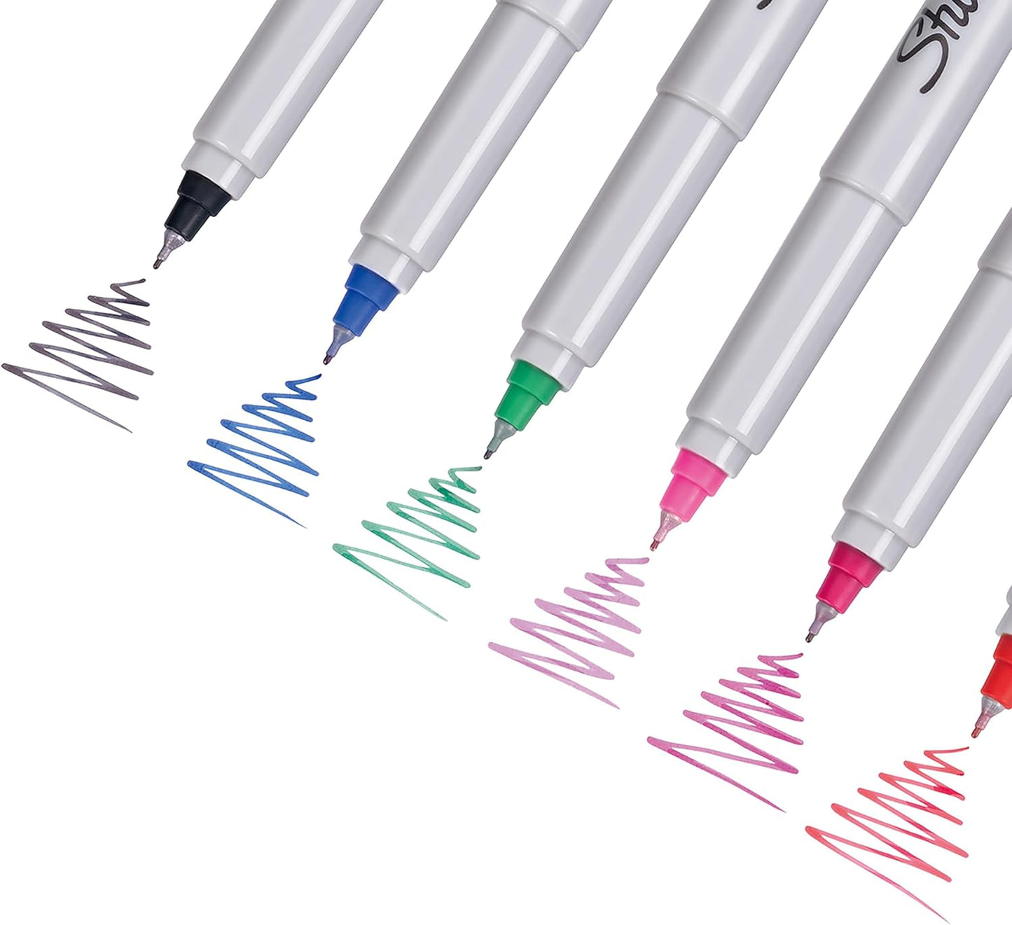 Sharpie Permanent Markers | Ultra Fine Point for Precise Marks | Black Ink | 2 Marker Pens