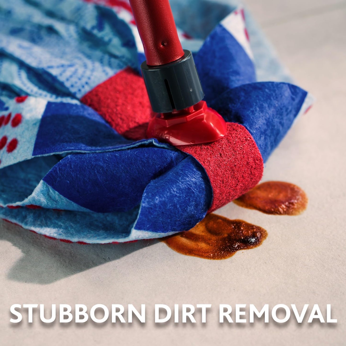 Vileda SuperMocio 3Action XL Mop Refill - Pack of 2 - Fits all SuperMocio Mops- Authentic Vileda Mop Head Replacement - Machine Washable - Advanced Microfibre Technology