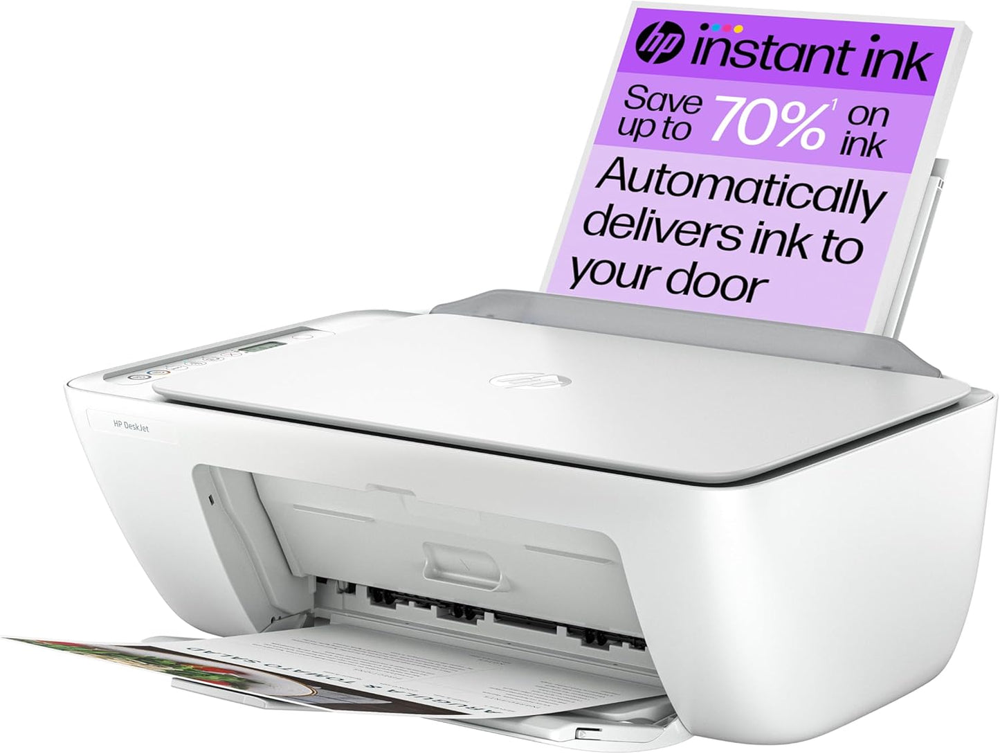 HP DeskJet 2810e All in One Printer | Perfect for Home | Colour | Wireless | Print, Scan & Copy | 3 Months of Instant Ink included Easy Setup & Reliable Wi-Fi | White