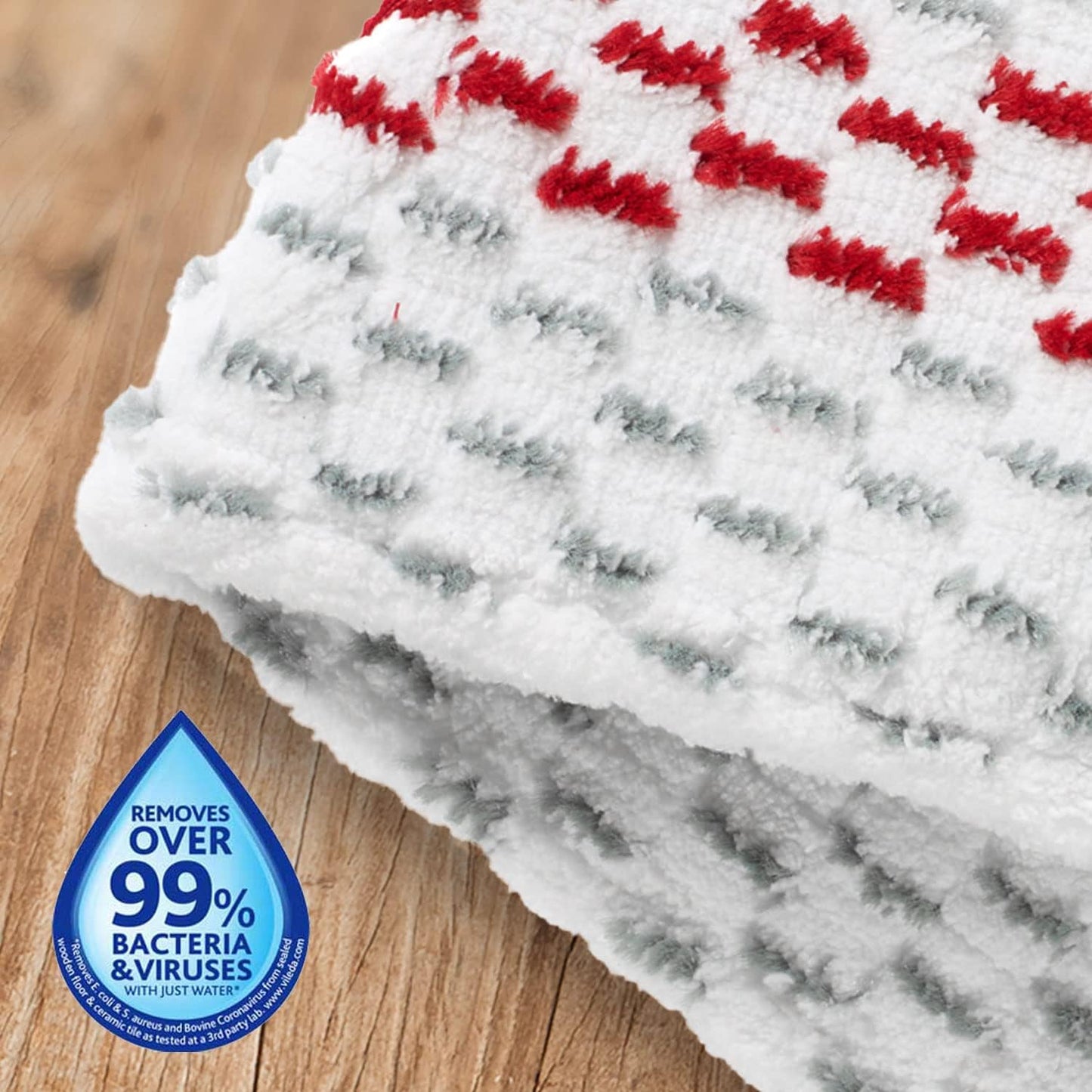 Vileda 1-2 Spray Max Mop - Microfibre Spray Mop with Detachable bottle - Double-Sided Wet and Dry Cleaning with Machine Washable Microfibre Refill - No batteries - All-In-One System for your floors