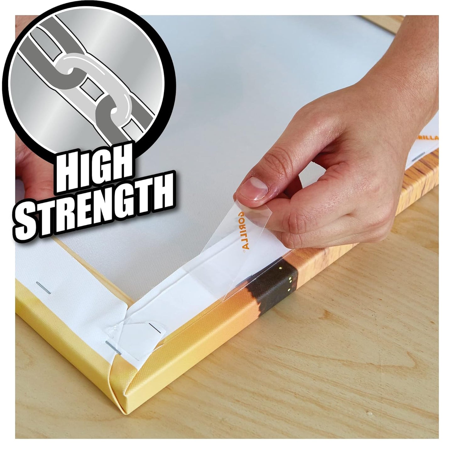 Gorilla Double Sided Mounting Tape Clear 1.5m, Pack of 1