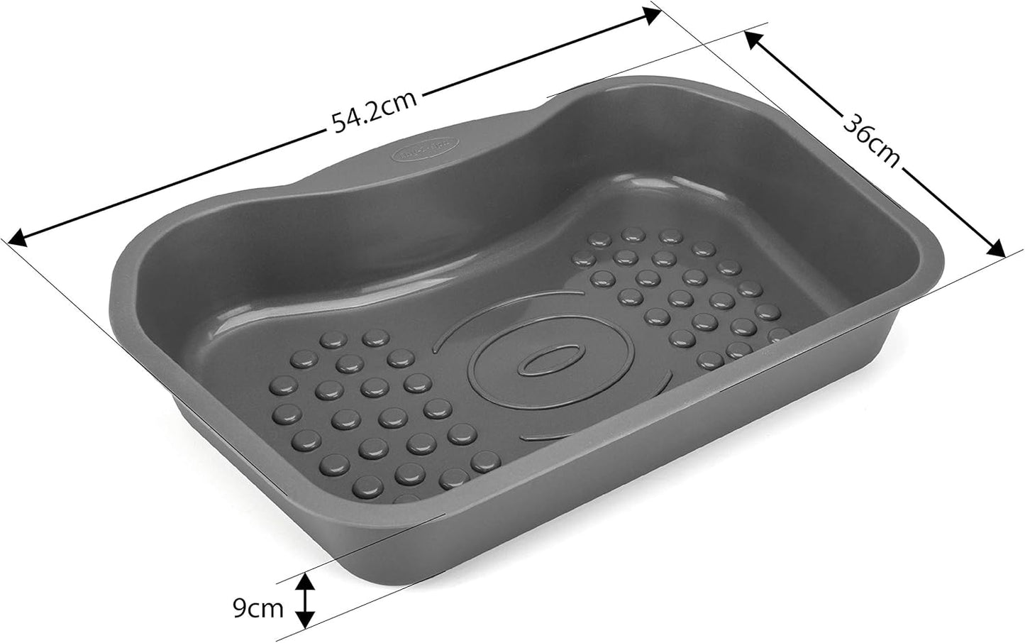 Lay-Z-Spa Foot Bath Tray Accessory for Hot Tubs and Spa Pools, Non Slip, Heavy Duty Design, BWA0011, Grey, 21.34 x 14.17 x 3.54 Inches