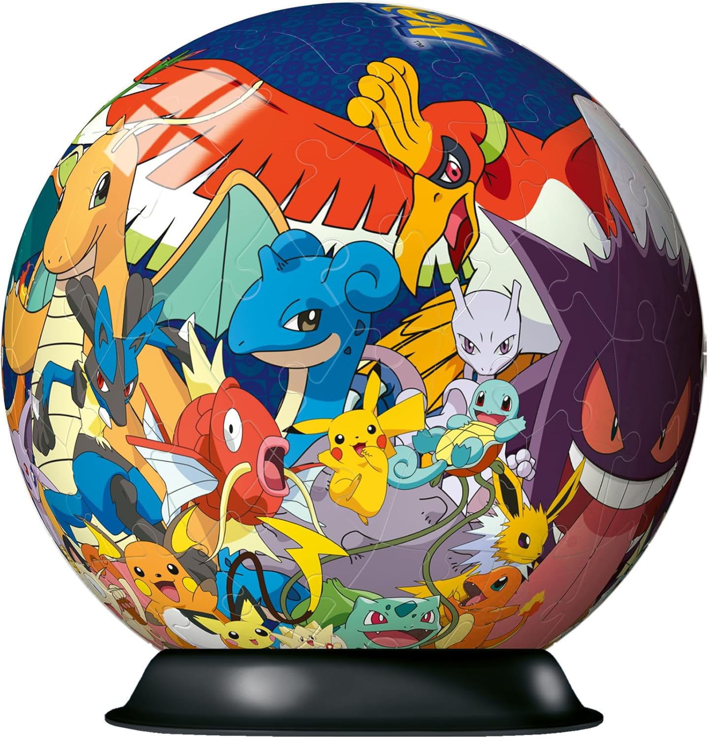 Ravensburger Pokemon 3D Jigsaw Puzzle Ball for Kids Age 6 Years Up - 72 Pieces - No Glue Required for Boys and Girls