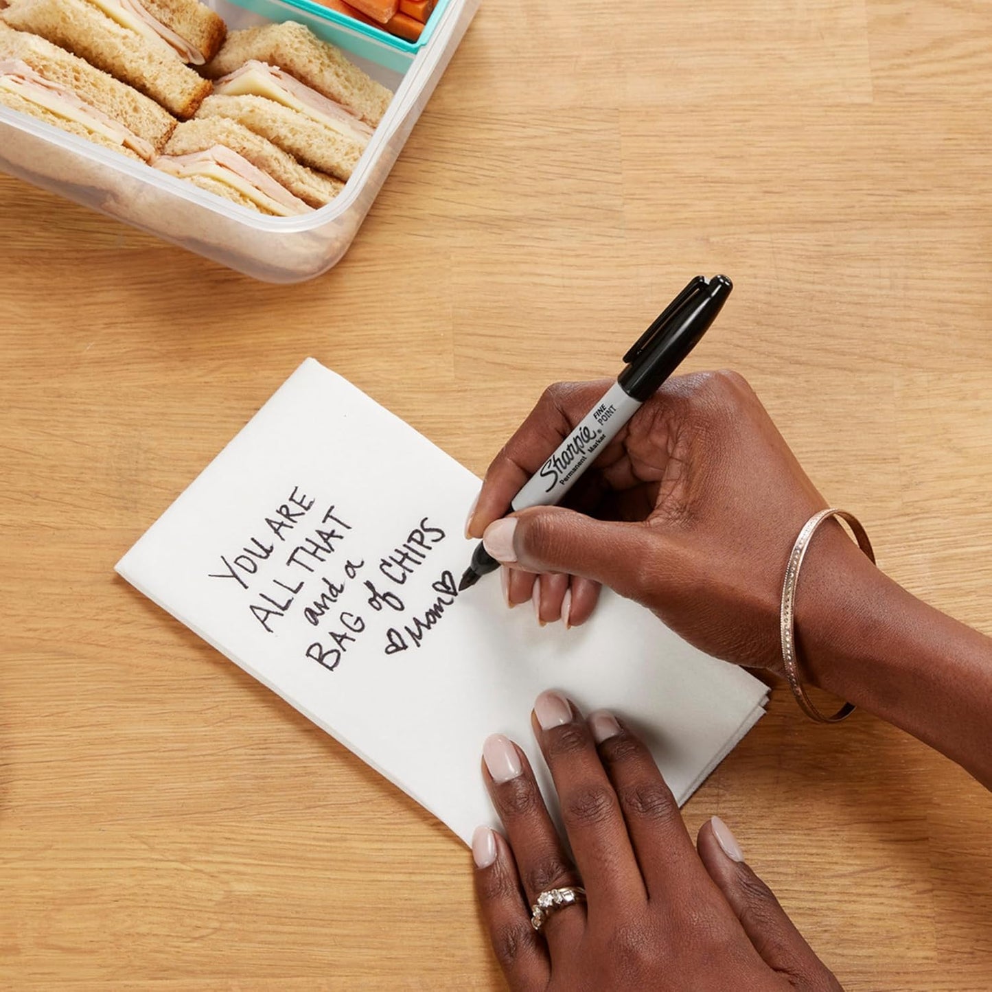 Sharpie Permanent Markers | Fine Point for Bold Details | Black Ink | 2 Marker Pens