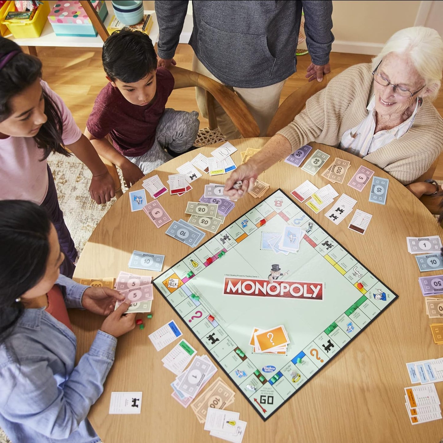 Hasbro Gaming Monopoly, Strategy Board Game for 8+ Year Old Kids, 2-6 Players, Family Games for Children and Adults