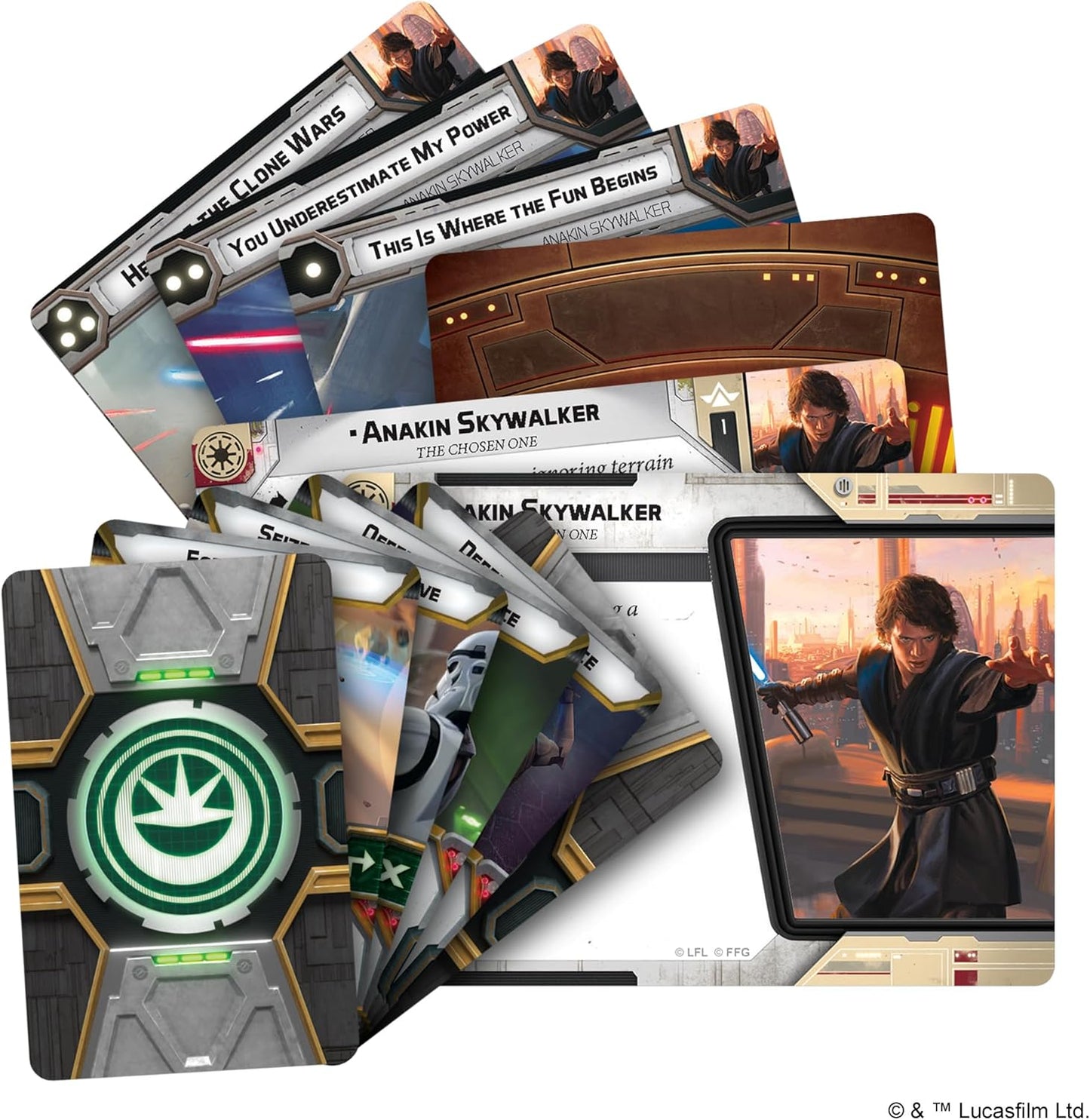 Star Wars Legion: Galactic Empire Expansions: Anakin Skywalker Commander