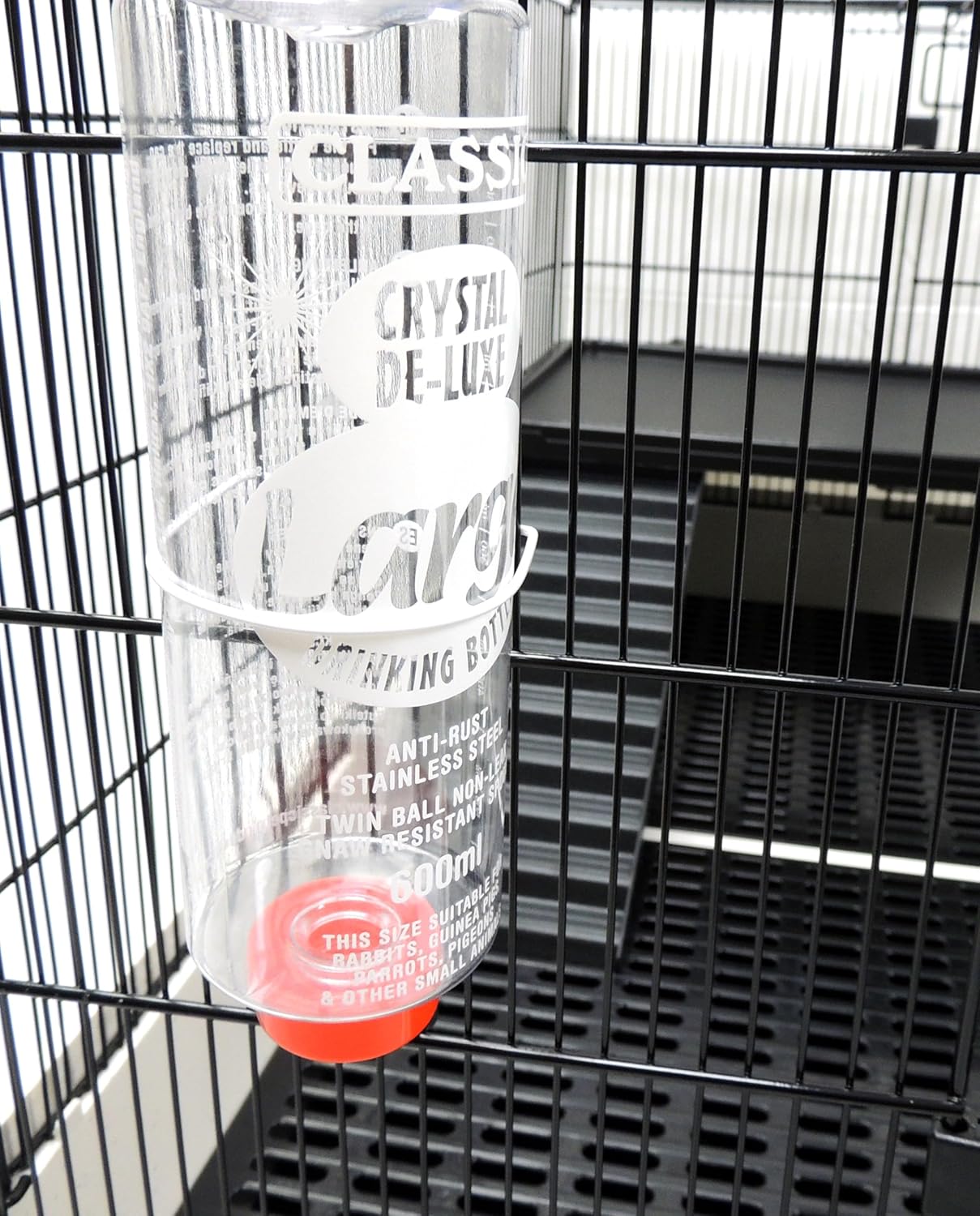 Classic Crystal Deluxe 'Large' - Small Animal Drinking Bottle 600ml