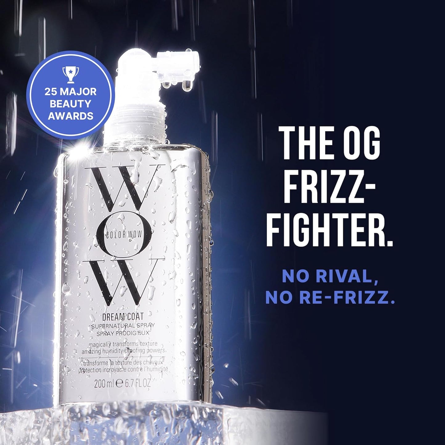 COLOR WOW Dream Coat Supernatural Spray. The Anti-frizz GOAT with amazing humidity-proofing powers