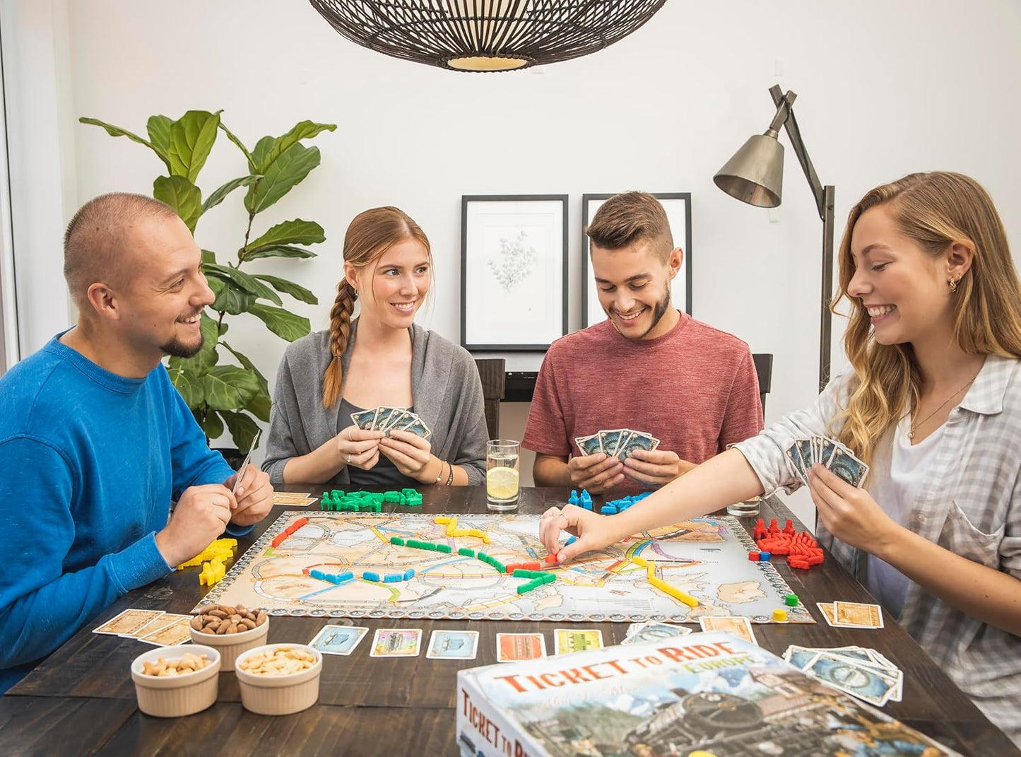 Days of Wonder | Ticket to Ride Europe | Board Game | Ages 8+ | 2-5 Players | Average Playtime 30-60 Minutes