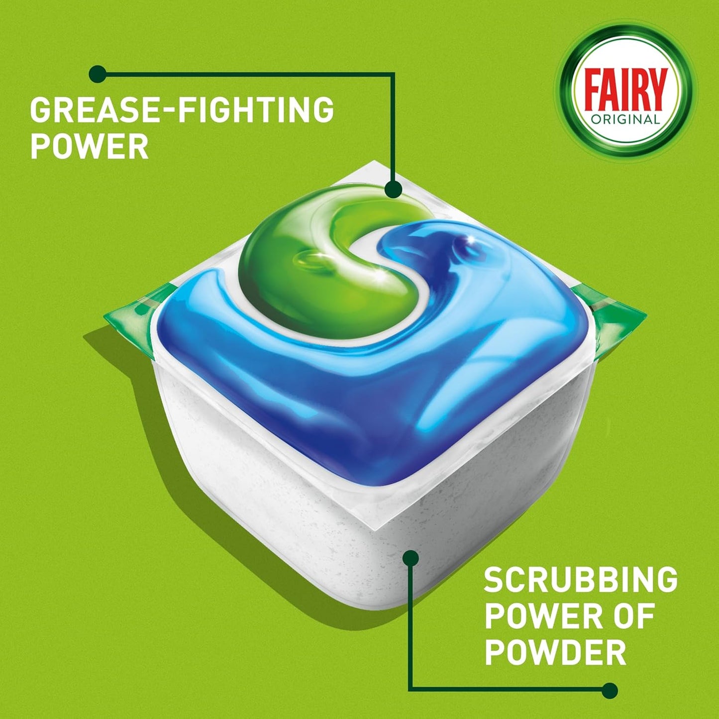 Fairy Original All in One Auto Dishwashing Tablet, 110CT
