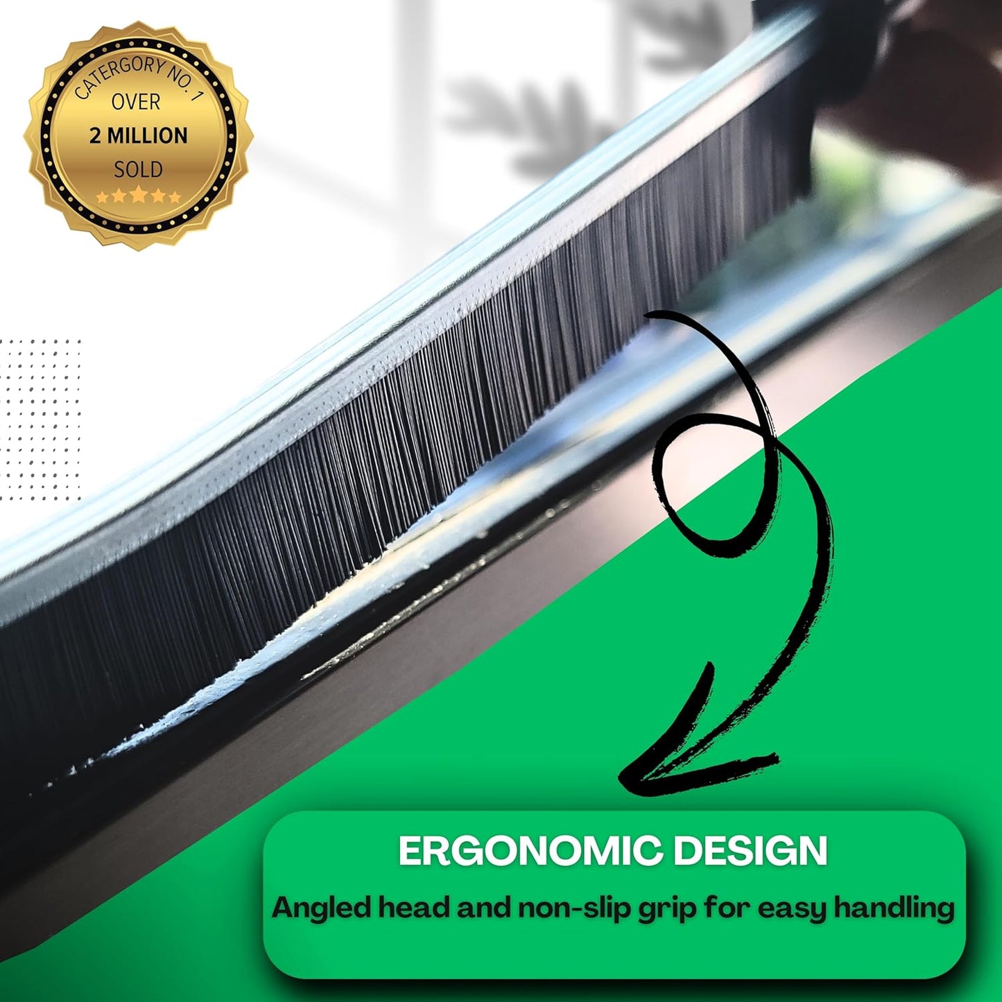 JOHN ELIA Crevice Cleaning Brush UK 3 Pcs Multifunctional Bathroom Cleaning Brushes For Small Spaces With Long Magic Brush Cleaner Grout Cleaner Brush - Groove Gaps Cleaning Brush - Cleaning Tool