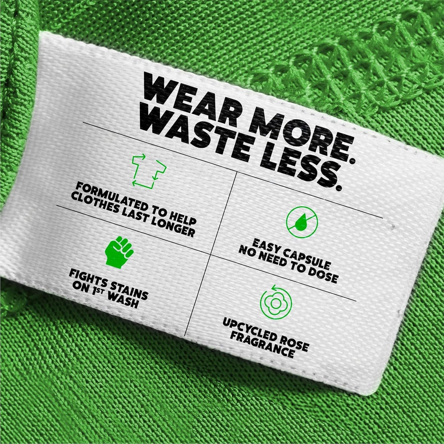 Ecover Bio Washing Capsules - Laundry Capsules / Tablets - Laundry Detergent With Clean And Fresh Lilac & Rescued Rose Scent, 1x Pack of 34 Capsules / Tablets