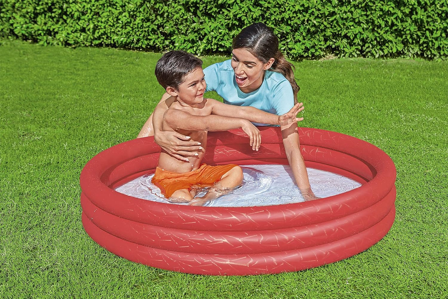 Bestway Play Paddling Pool | Inflatable Garden Pool for Toddlers and Kids, 1.02 m x 25 cm, Ages 2+, Assorted Colours