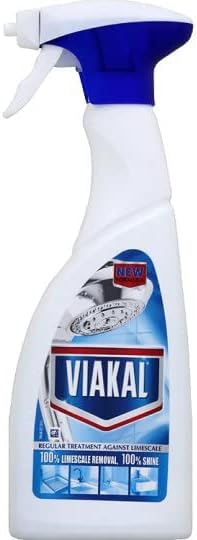 Viakal Classic Limescale Remover Spray 750ML, To Remove Up To 100% Of Limescale With Anti-droplet Technology
