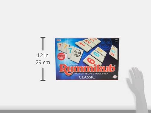 Rummikub IDEAL Classic Game: Brings People Together | Family Strategy Games | For 2-4 Players | Ages 7+