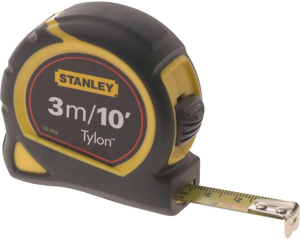 Stanley Tylon Pocket Tape 3m/10ft Carded