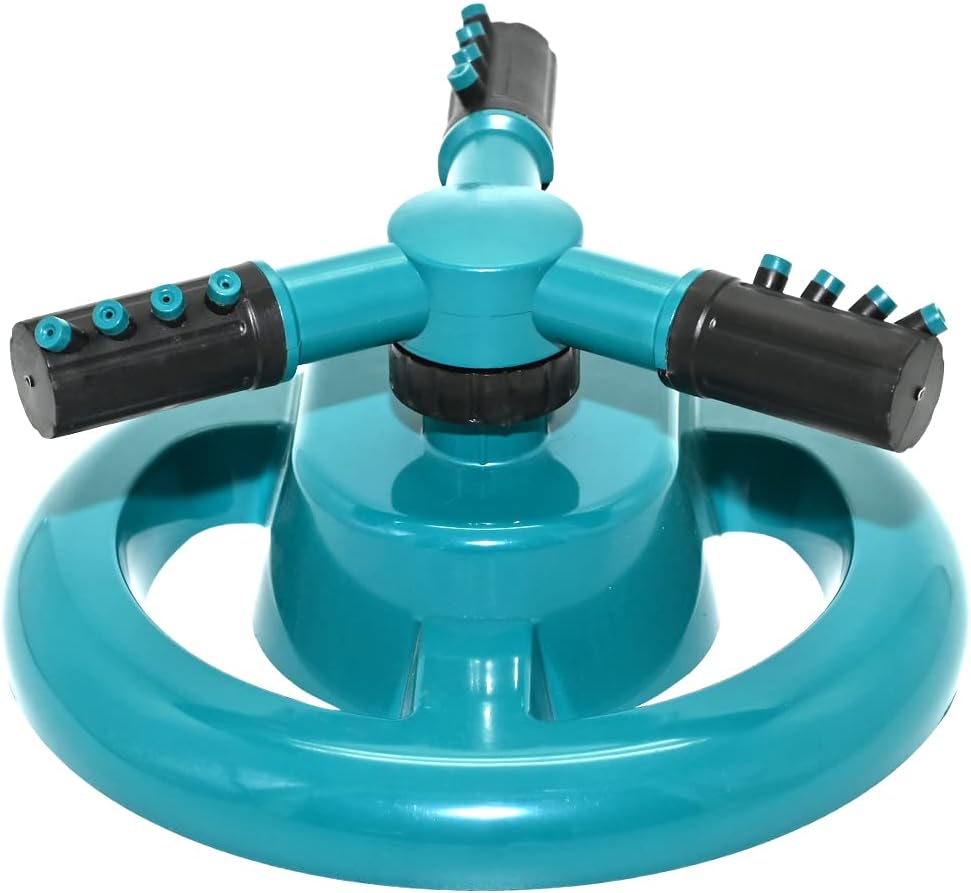Ram® Garden Sprinkler Automatic Lawn Sprinkler 360 Degree Rotating Grass Lawn Plants Veggies Sprinkler