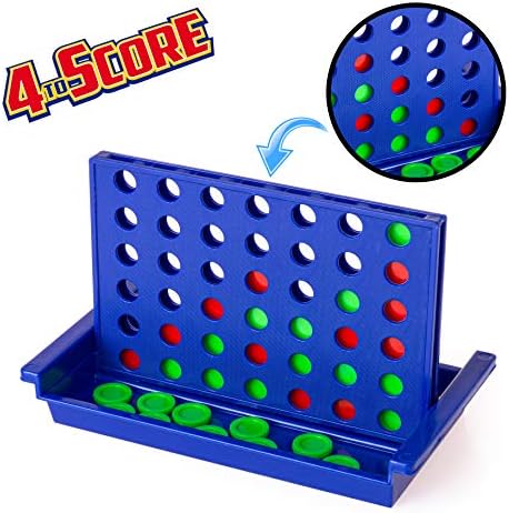 abeec 3 in 1 Travel Games - Board Games For Kids - Pop And Hop, Four To Score And What’s Their Name – Pocket Games - Holiday Essentials