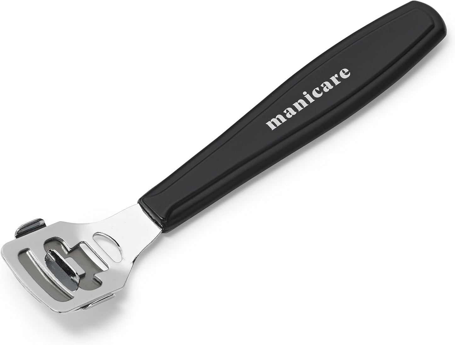 Manicare Corn And Callus Remover, Pedicure Tool For Safely Removing Corns, Calluses, Dead, Dry Hard Skin, Includes 10 Replacement Heads, Foot And Heel Scrubber Scraper, Corn Plane, Footcare