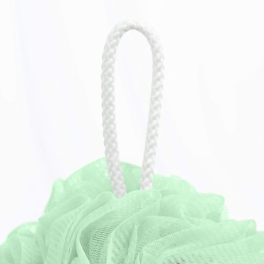 Tbestmax 4 Pack Mesh Pouf Bath Sponge - Mesh Loofah Body Exfoliating Shower Ball Shower Sponge