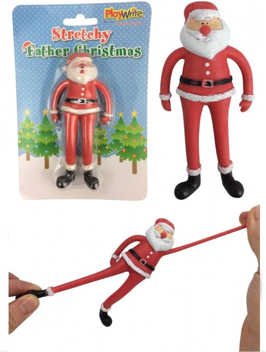 MBB Stretchy Father Christmas - Fun Present Stocking Filler - Secret Santa Gift
