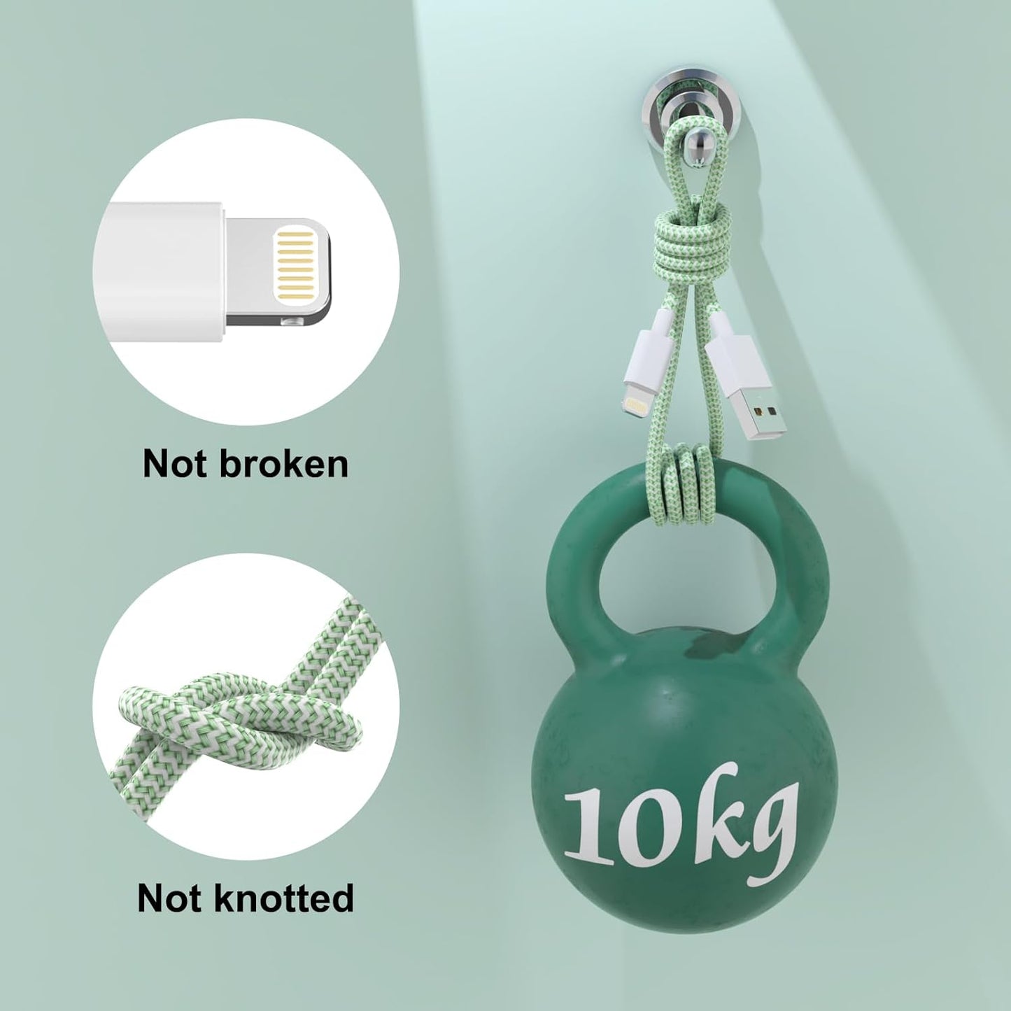 iPhone Charger Cable 4Pack 6FT [MFi Certified] USB A to Lightning Cable Nylon Braided i Phone Fast Charging Cord Long i Phone Charger for iPhone 14 13 12 11 Pro/Pro Max/Plus/mini/X/XR/XS/SE/8/7/6/6S