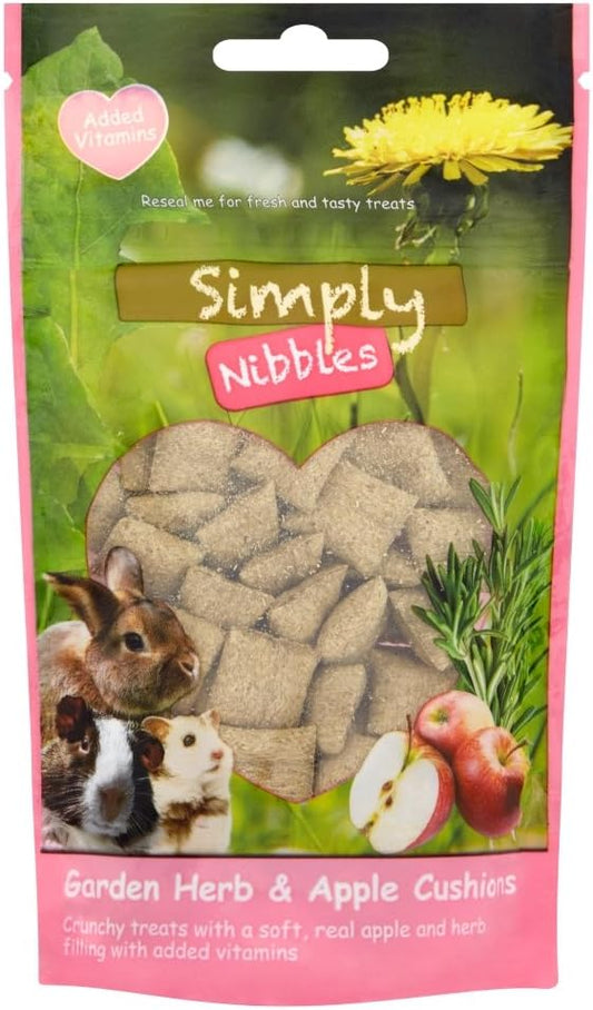 Rosewood Simply Nibbles Garden Herbs and Apple Cushions, (50g)