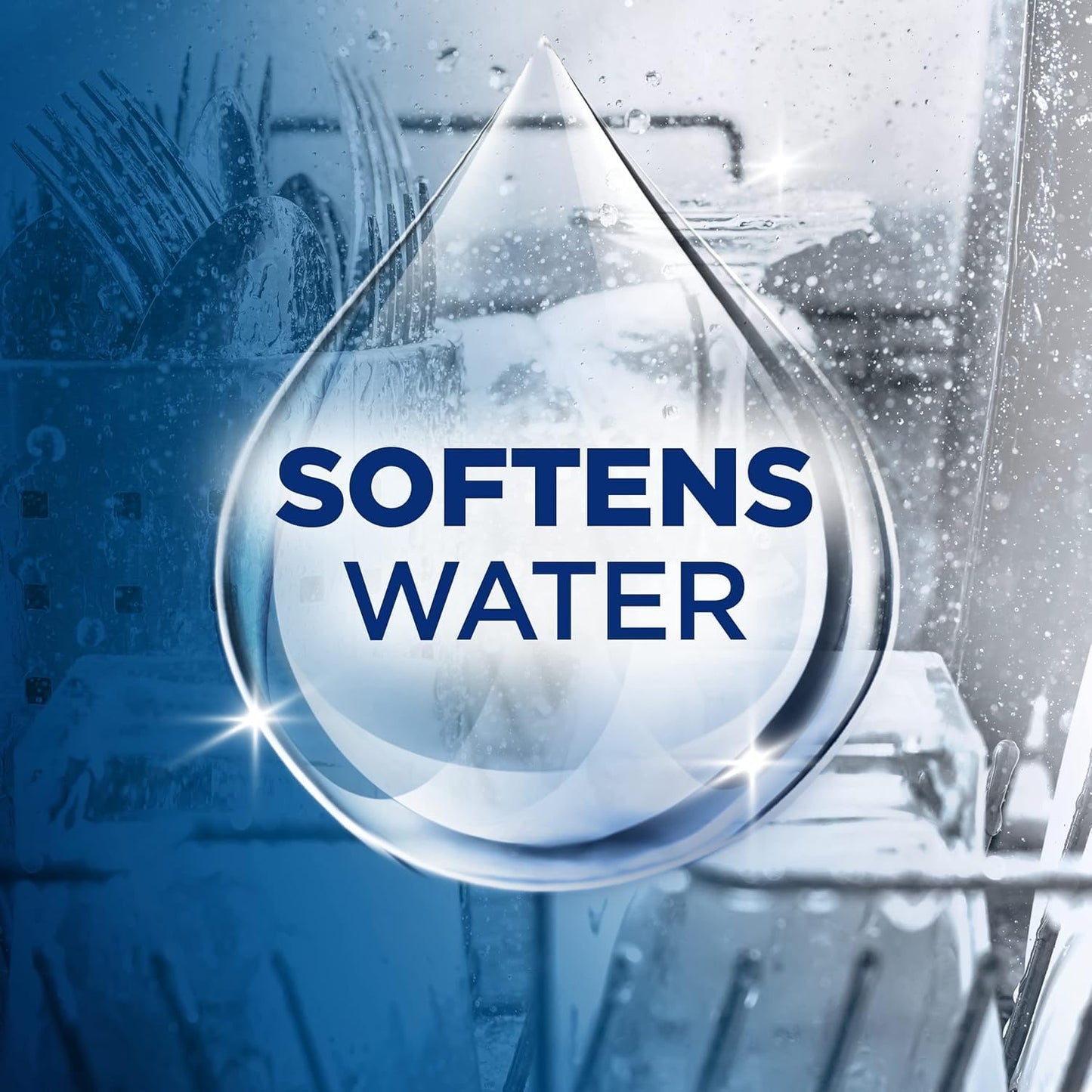 Finish Dishwasher Salt, Unscented Water Softener, Prevents Limescale and White Residue, 2Kg Box