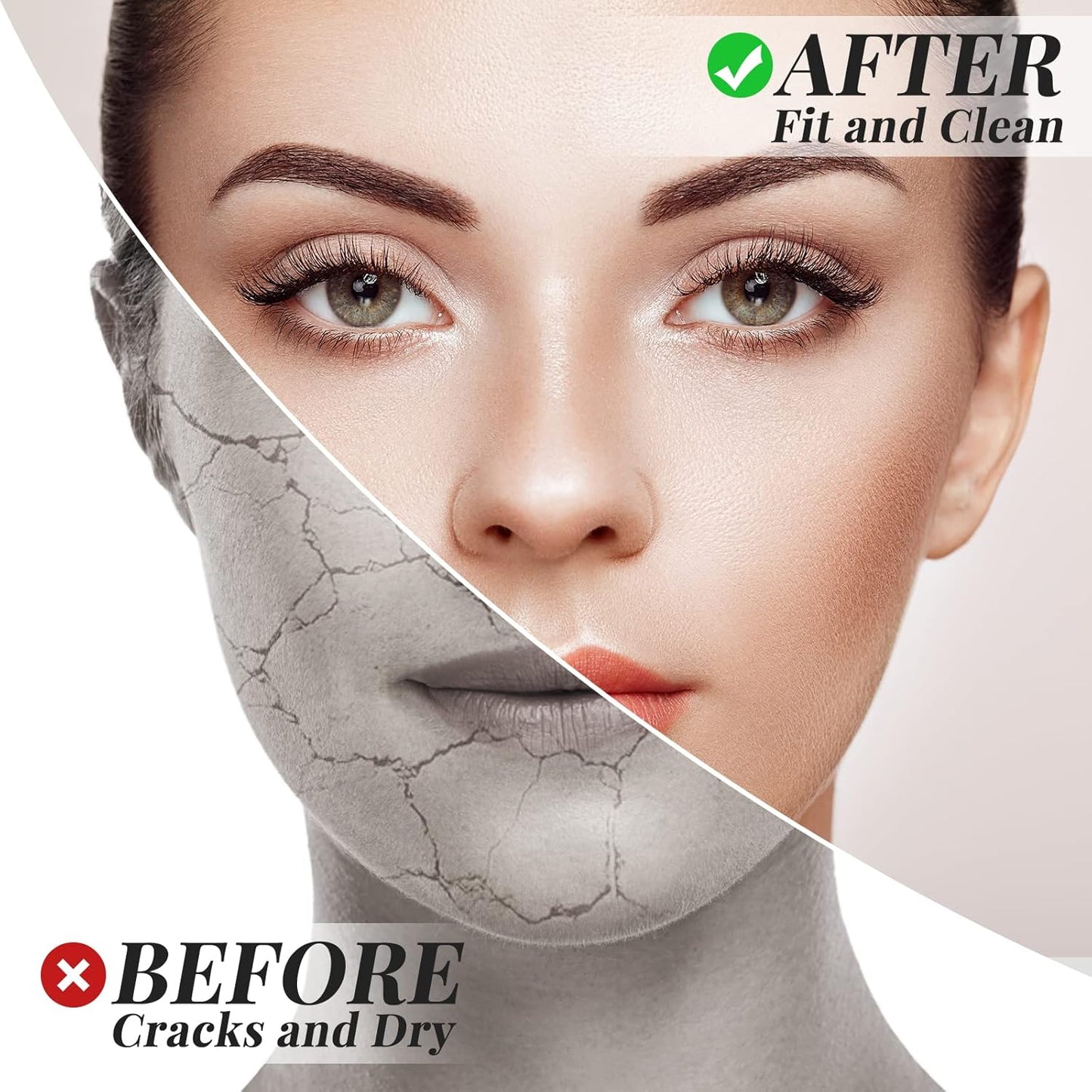 Patelai 2 Pcs Powder Puff Makeup Puff Triangle Soft Powder Sponge Reusable Triangle Sponges with Strap for Cosmetic Foundation Wet Dry Makeup(Black)