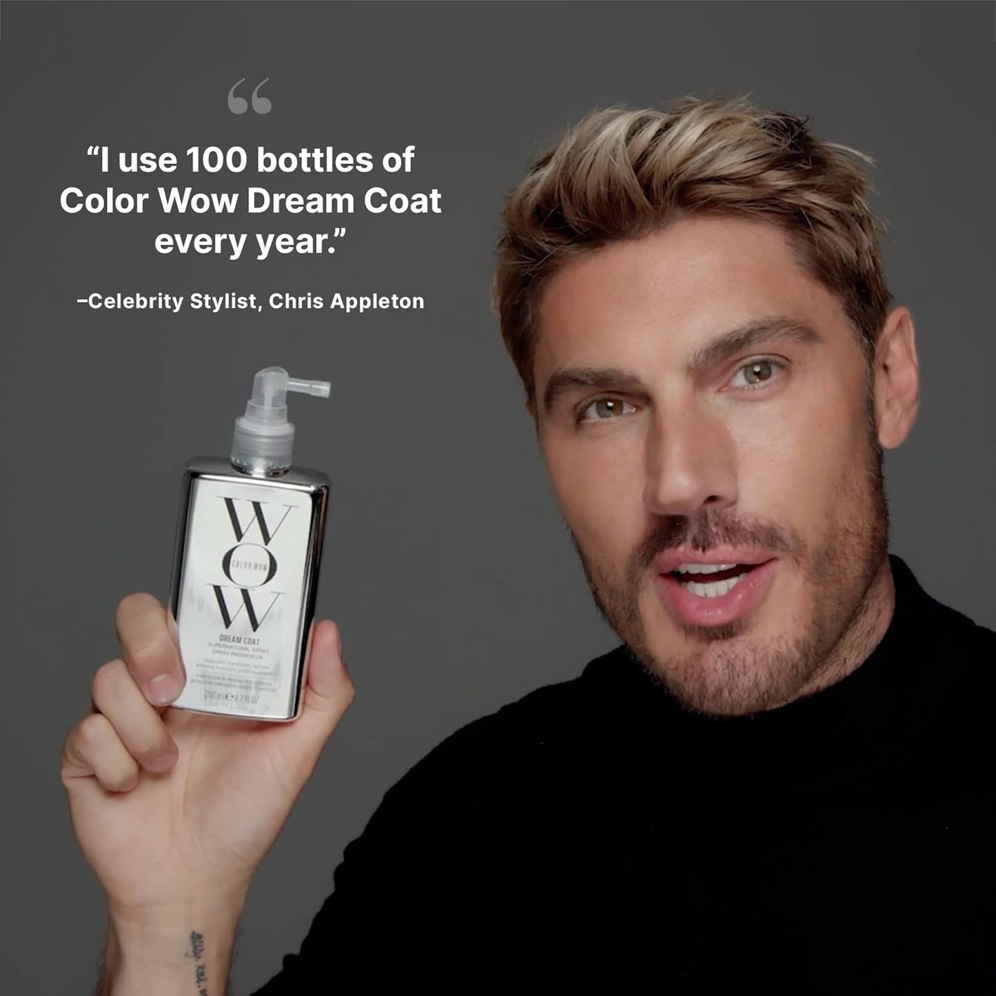 COLOR WOW Dream Coat Supernatural Spray. The Anti-frizz GOAT with amazing humidity-proofing powers