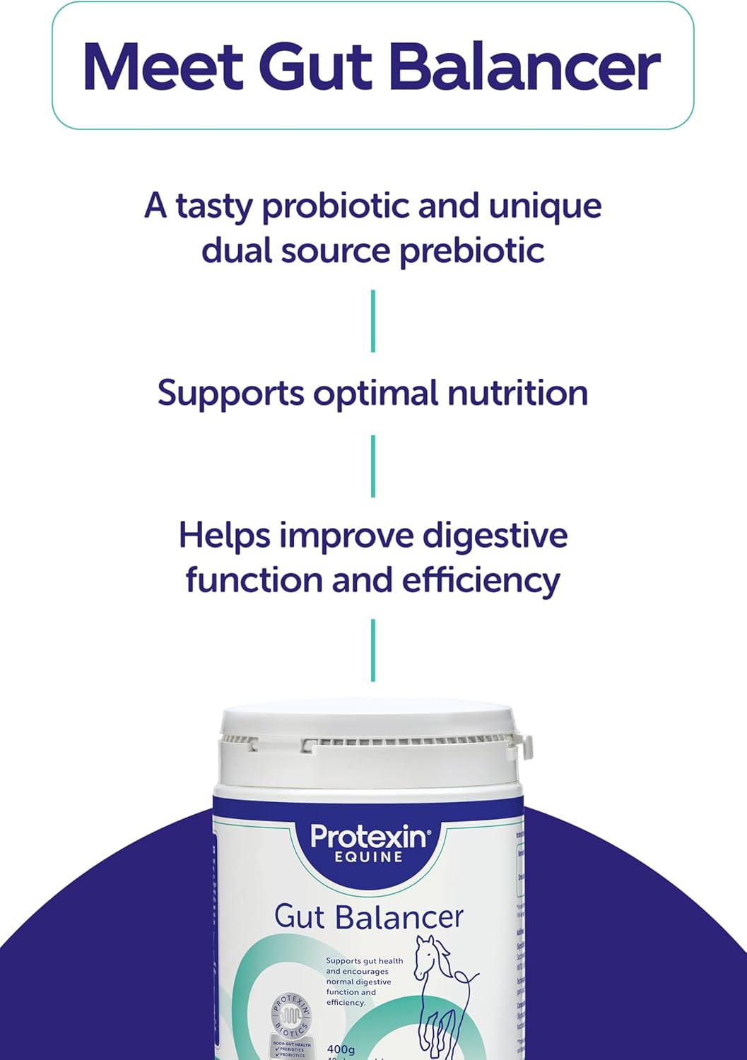 Protexin Equine Horse & Pony Gut Balancer, 700g, Advanced Digestive Support
