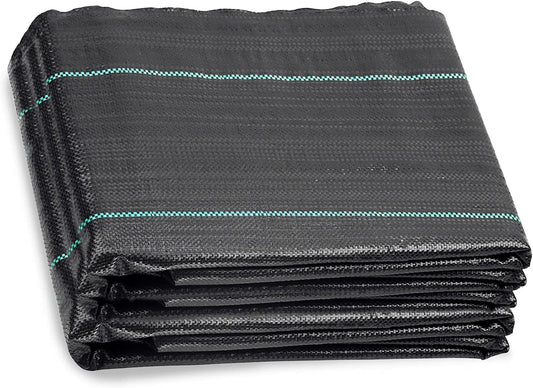 ANSIO Weed Membrane, Weed Control Membrane 2Mx10M, Weed Control Fabric,Ground cover, UV stabilised Weed Barrier Fabric. Ideal for use in Patios, Garden, Flower beds, Landscaping -Weed suppressant